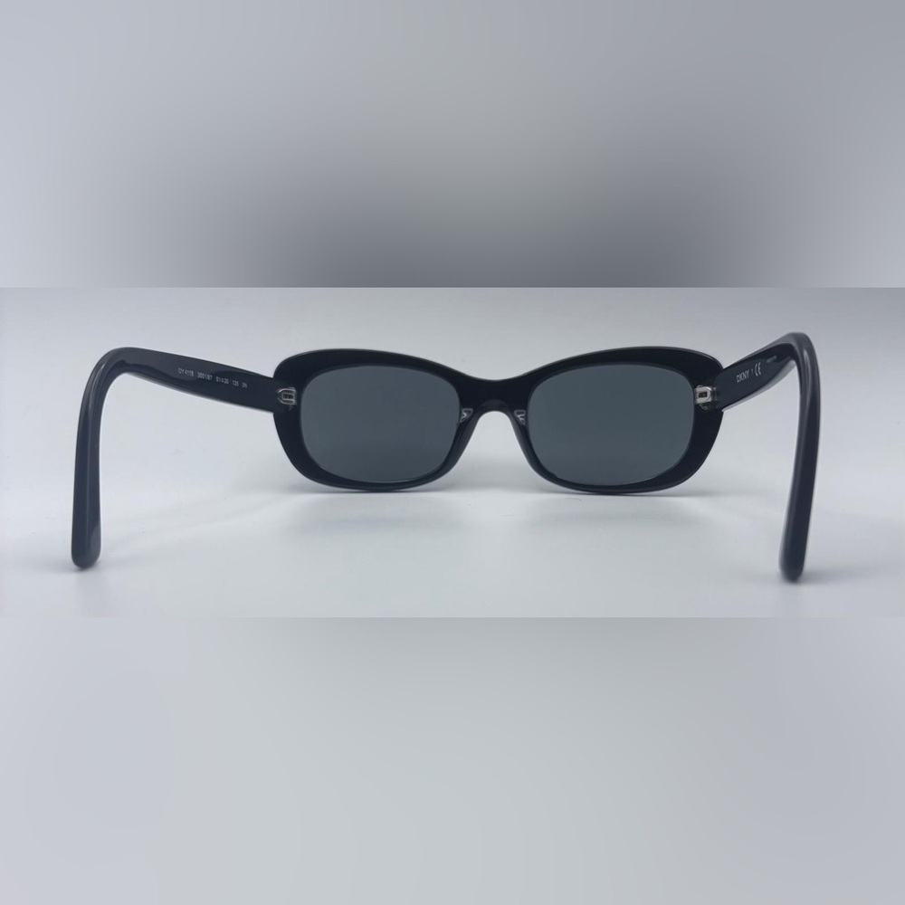 DKNY DY4118 Black Oval Sunglasses Frames Only - Picture 6 of 8
